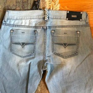 Guess Premium Jeans with Crystals - Size 32 NWT